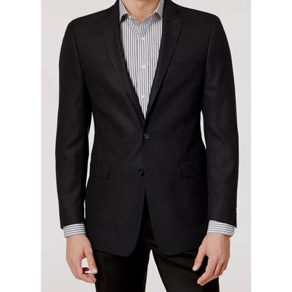 Calvin Klein Other - Calvin Klein Men's Black Blazer Jacket Sport Coat Size Medium (J)